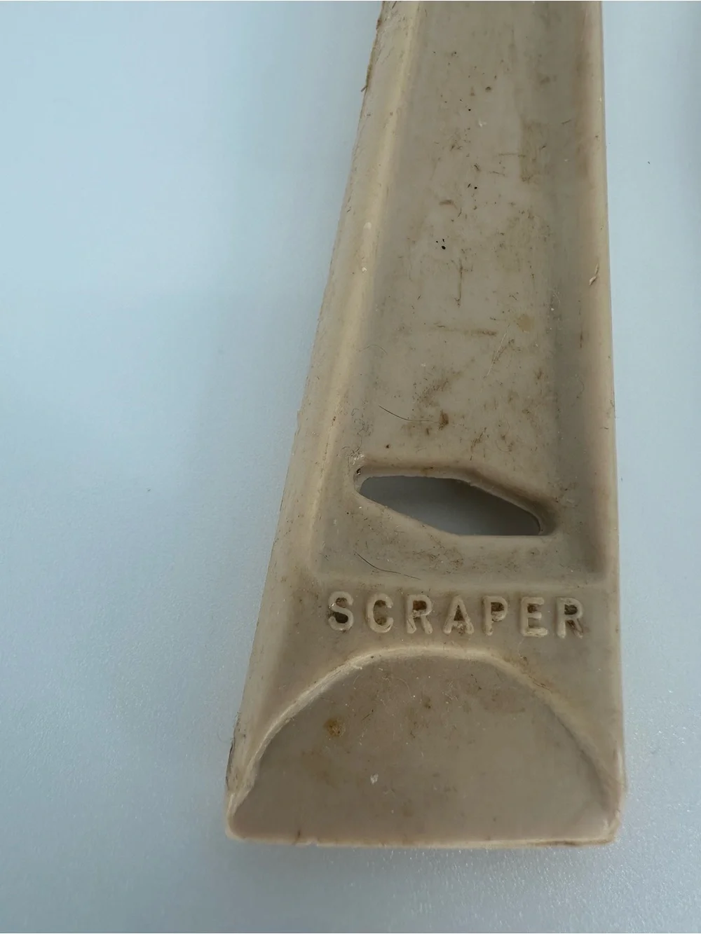 Vintage Silicone Spatula Set in Beige Kitchen Utensils